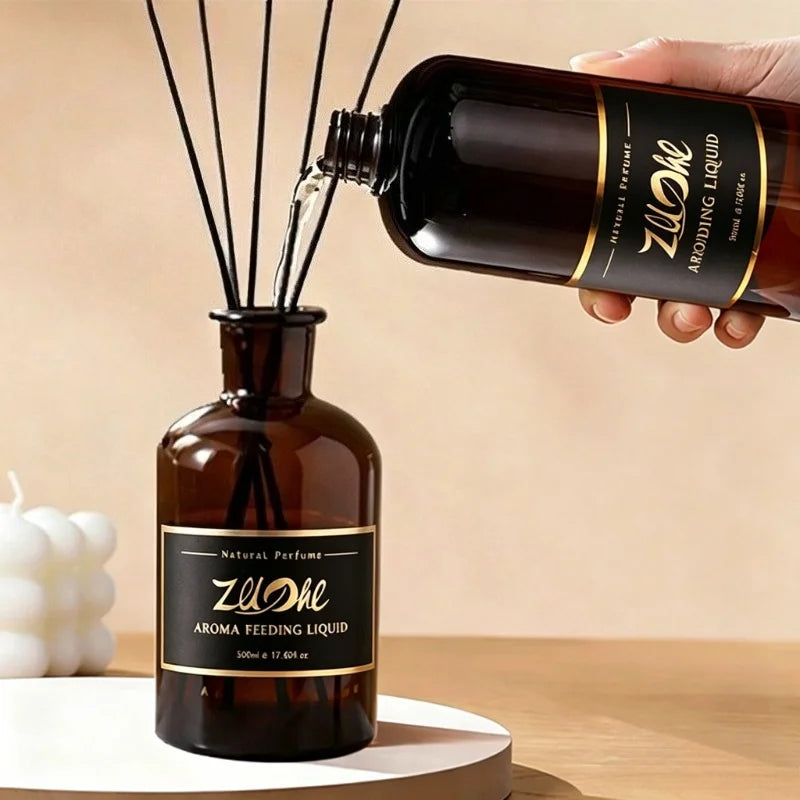500ML Pure Plant Essential Oil Lavender and Hotel Scent Healton Shangri-La for Reed Diffuser Humidifier,Give 4Pc Diffuser Sticks