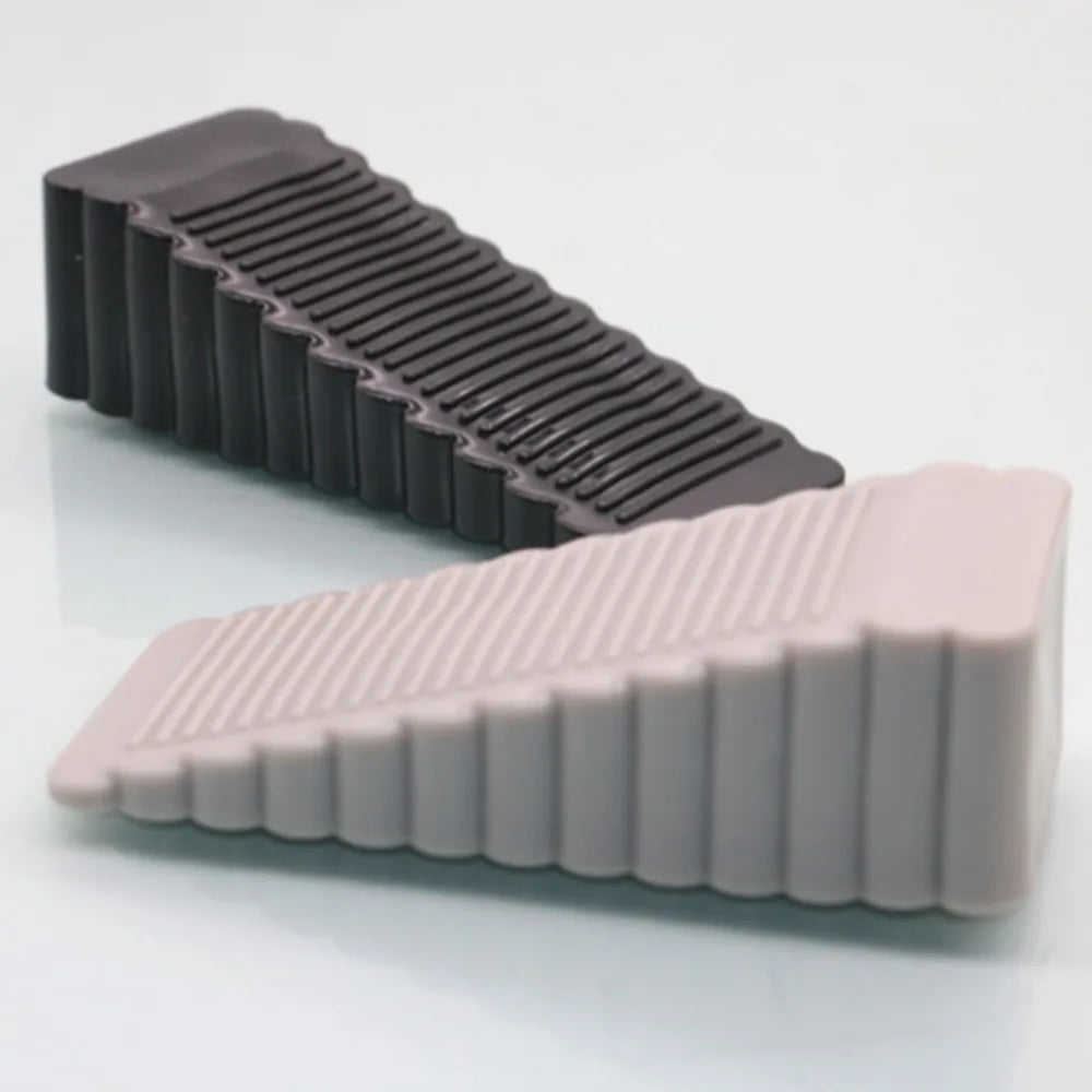 Front Door Stopper Anti-collision Can Move Rubber Doorstop Household Use No Need to Punch Holes Wedge Hardware Home