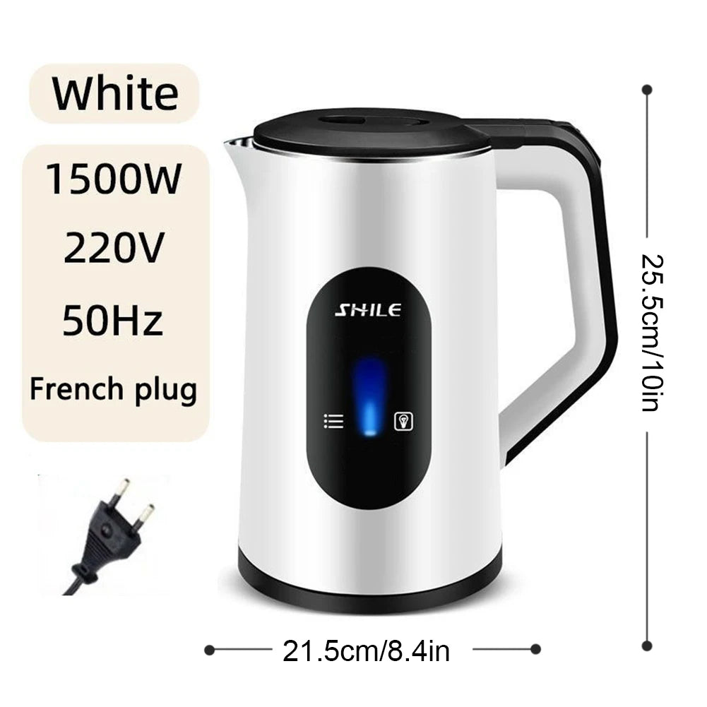 3L Stainless Steel Electric Digital Display Hot Water Boiler Auto-Shutoff Multifunctional Tea Pot 1500W Fast Boil Boil Water Pot