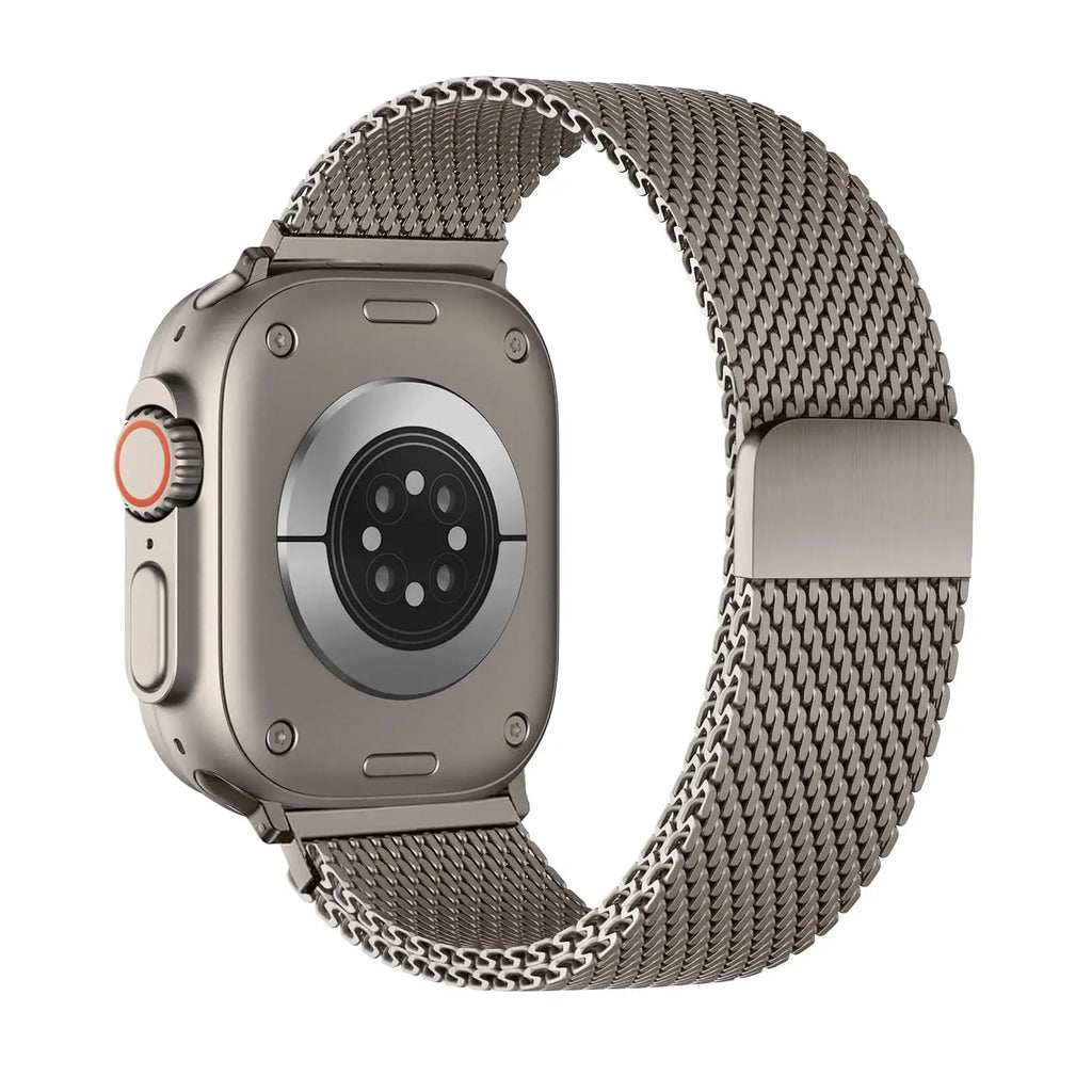 Fashion Steel Mesh Milanese Strap for Apple Watch Ultra 3 2 1 49mm 11 10 46/42mm Wristband IWatch 9 8 7 6 5 4 SE3 45-44-41-40mm