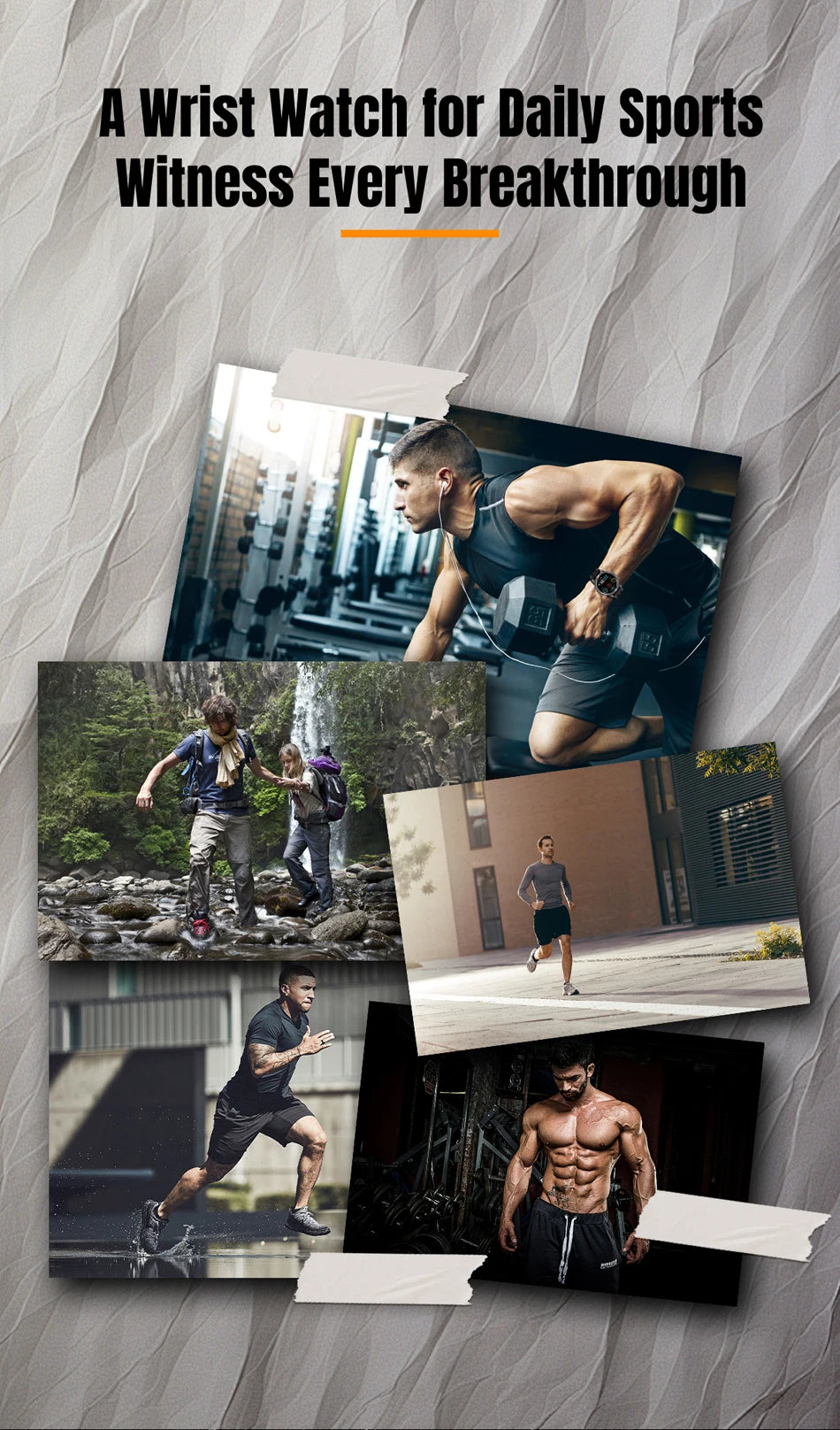 2025 New Professional GPS Sports Smart Watch Outdoor RIDE Run GPS track Swim Watchs Compass 3ATM Sports Bluetooth Call Watch Men