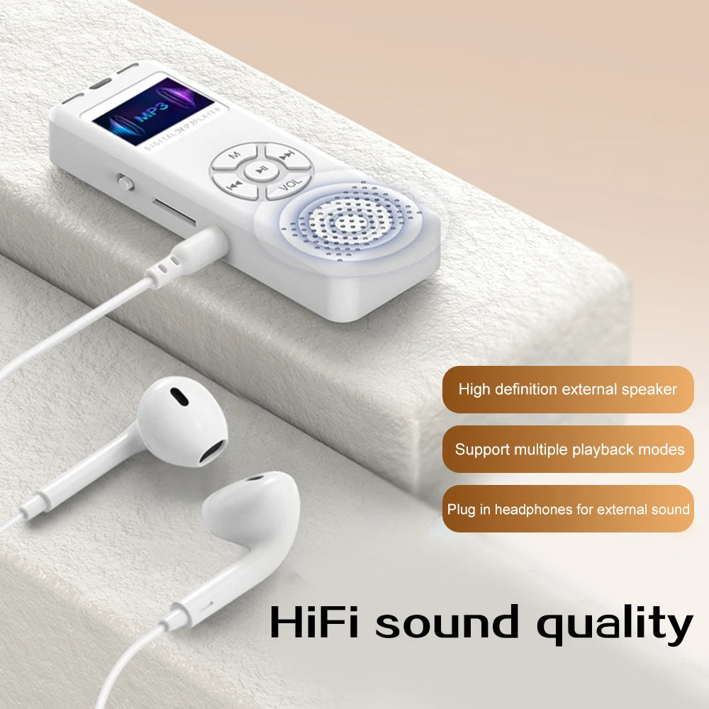 Mini Digital Audio/Sound/Voice Recorder Convenient MP3 Player Digital Voice Recorder FM Mini Radio HiFi Sound Quality