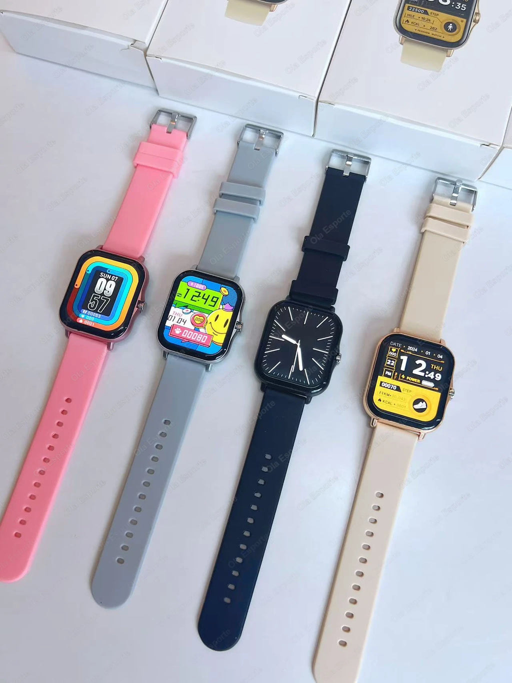 2026 New Smart Watch For Android IOS 1.83Inch Color Screen Bluetooth Call Blood Oxygen/Pressure Monitoring Smart Watch Women Men