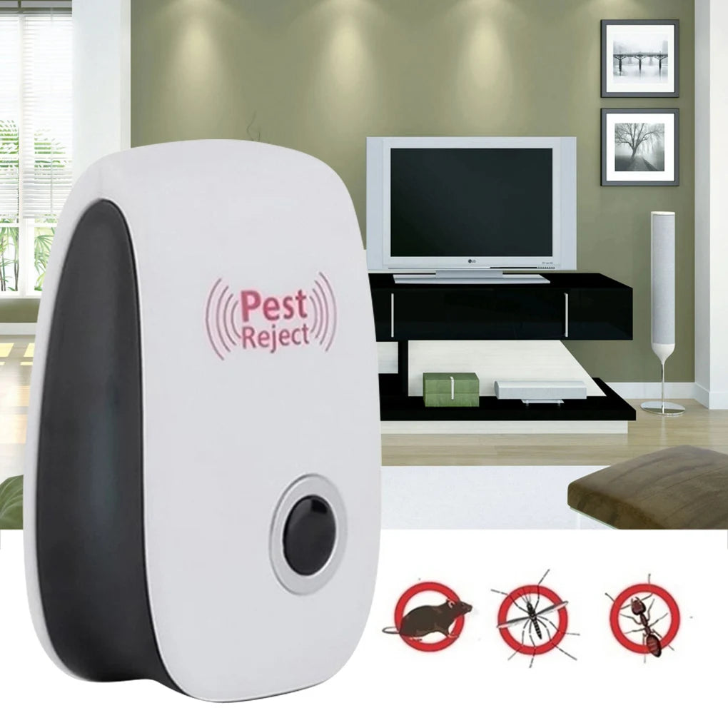 Safe Ultrasonic Pest Repellents Mouse Cockroach Mosquito Insect Repeller Effective Essential for Home Summer Pest Exterminato