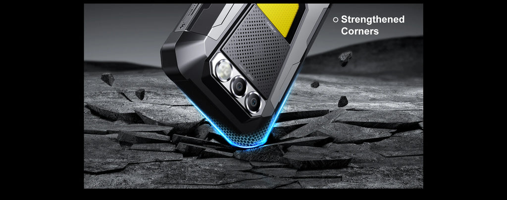 FOSSIBOT F106 PRO MTK G85 4G Android 14 15GB(8+7GB Extended) 256GB ROM Rugged Smartphone 12000mAh Battery 48MP Camera NFC