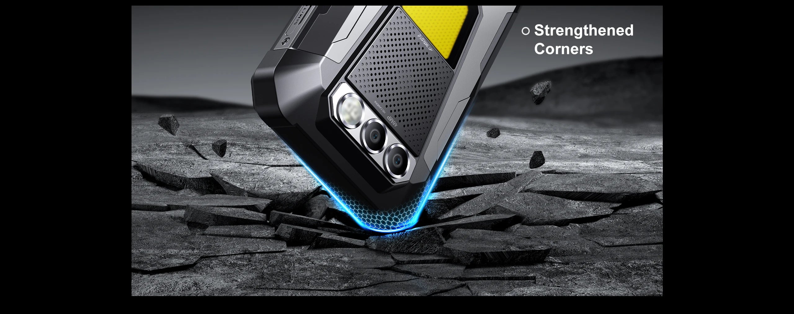 FOSSIBOT F106 PRO MTK G85 4G Android 14 15GB(8+7GB Extended) 256GB ROM Rugged Smartphone 12000mAh Battery 48MP Camera NFC