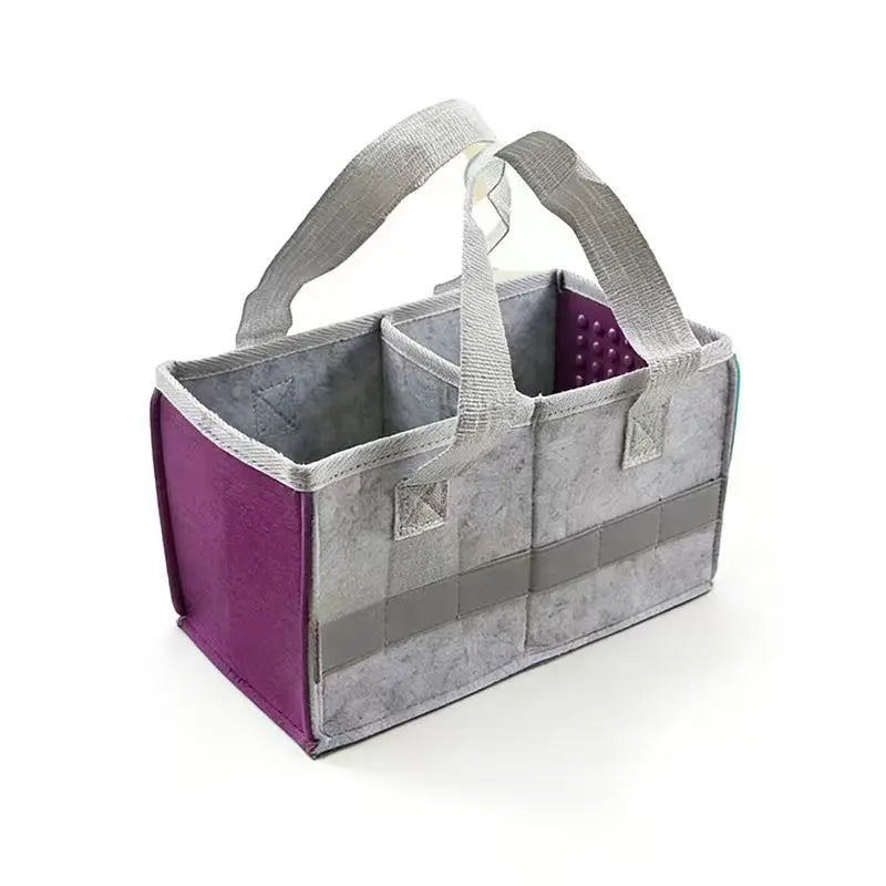 Felt Carrying Case Compatible With Toniebox Starter Set And Tonies Figurine For Travel Home Felt Cloth Musical Toy Folding Bag