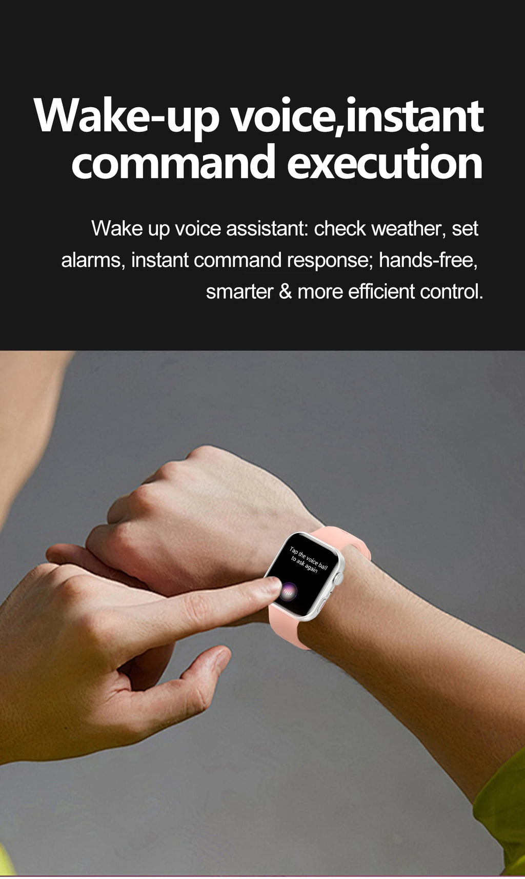 LIGE 1.83" HD Screen Smart Watch For Man Women Bluetooth Call Sports Fitness Heart Rate Blood Oxygen Monitor Men Smartwatch 2026