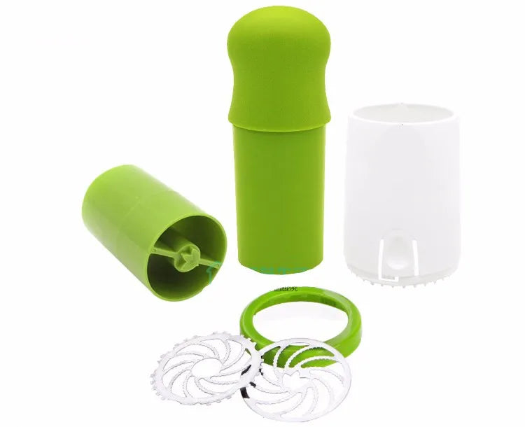 Manual Herb Grinder Spice Mill Parsley Shredder Chopper Vegetable Cutter Coriander Mincer Chili and Cilantro Kitchen Gaget
