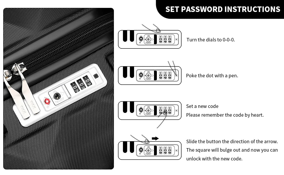 British Traveller 13/20 Inch 2-Piece ABS+PC Hard Shell Luggage Set, Airline Approved Carry-On Suitcases, TSA Lock, Scratch Resistant, Silent Spinner Wheels & Aluminum Telescopic Handle