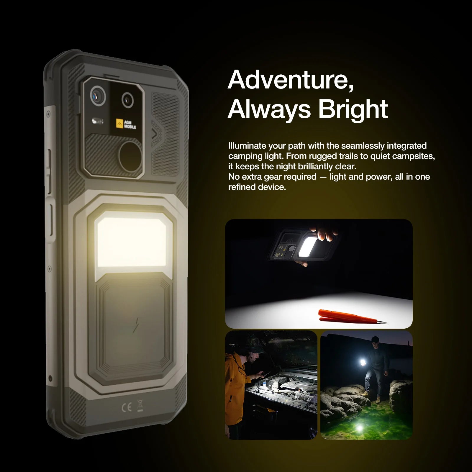 AGM G3 PRO 5G Rugged Phone 512GB ROM +24(12+12)GB RAM Thermal Imaging Camera Smartphone Android15 Fast Charge  Wireless Charging