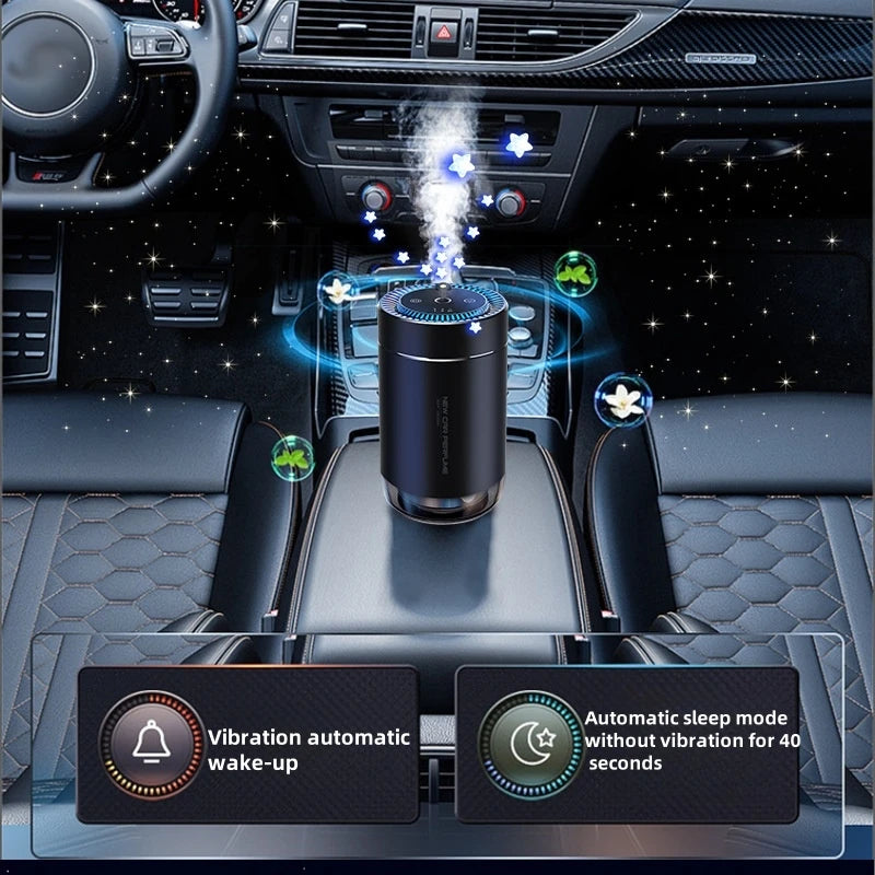 New Car Starry Sky Light Intelligent Aromatherapy Machine Starry Sky Top Humidifier for Light Fragrance and Odor Removal