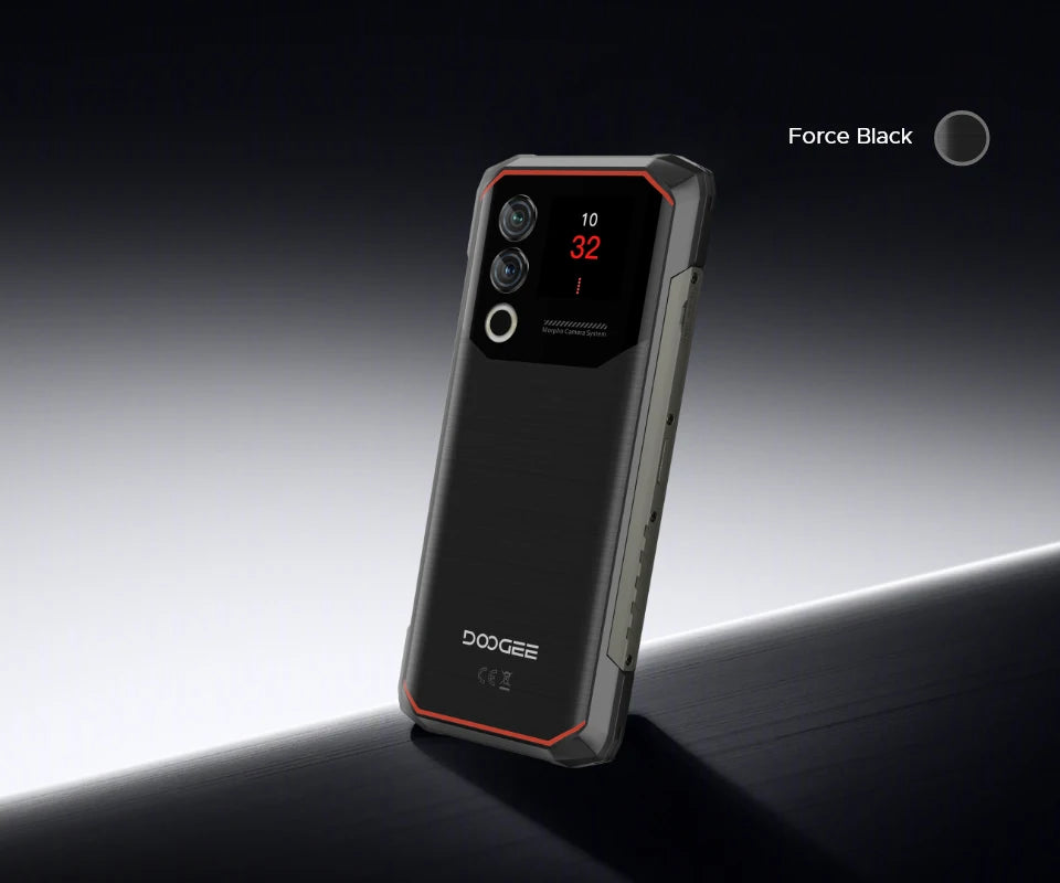 DOOGEE Blade10 Max Rugged Phone 6.56" 90Hz IPS Display 10300mAh Battery Phone 8GB 256GB 1.54" Rear Display 50MP AI Main Camera