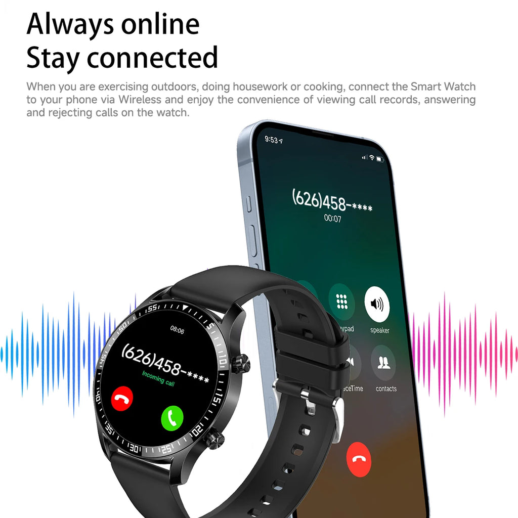 2026 New Sports Smartwatch for Man Bluetooth Call Camera Control Music Player AI Voice Fitness Tracker Watches for Woman Gifts