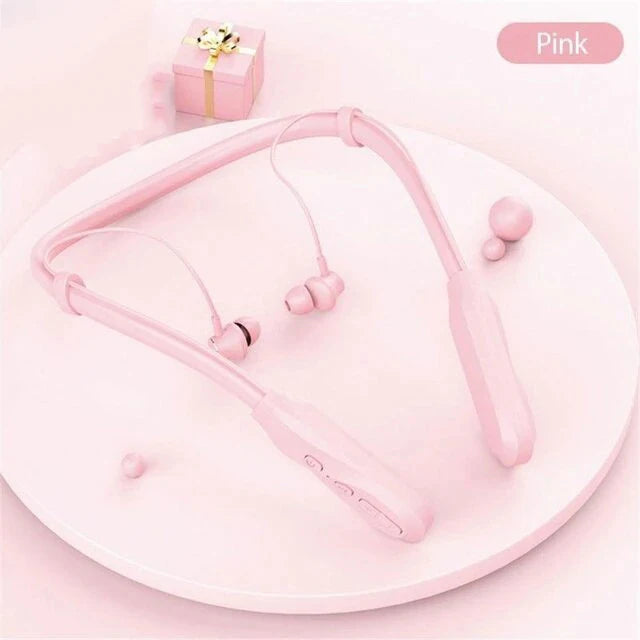 I35 Earphones Bluetooth 5.1 Headphones Sport Earbuds Built-in Mic Neckband Headphone Stereo Earbuds Headset For Running
