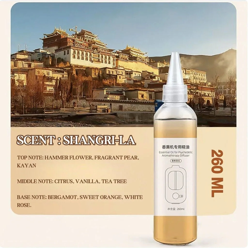 260ML Essential Oil Supplement For Aromatherapy Diffuser Hilton/Shangri-la/Lavender/Blue Wind Chimes Oil Fragrant Oil Nature Oil