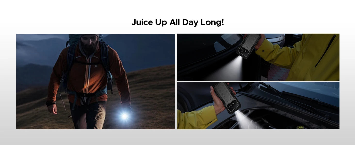 DOOGEE S200 Max 5G Rugged Phone 1.32" Rear Display Dual light Flashlight 16GB 512GB 22000mAh  6.72'' 120Hz Screen Smartphone NFC
