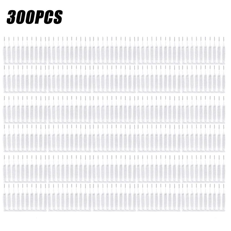 10-500PCS Shower Cleaning Brush Bathroom Micro Nylon Brush Nozzle Anti-blocking Cleaning Tools Bathroom Accessories