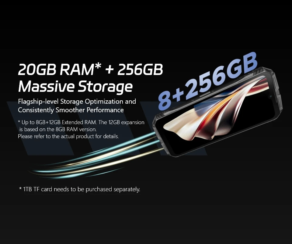 World Premiere DOOGEE S Cyber Rugged Phone 6.58" 90Hz IPS Screen 10800mAh Large Battery 8GB+256GB 50MP AI Main Camera Android 14