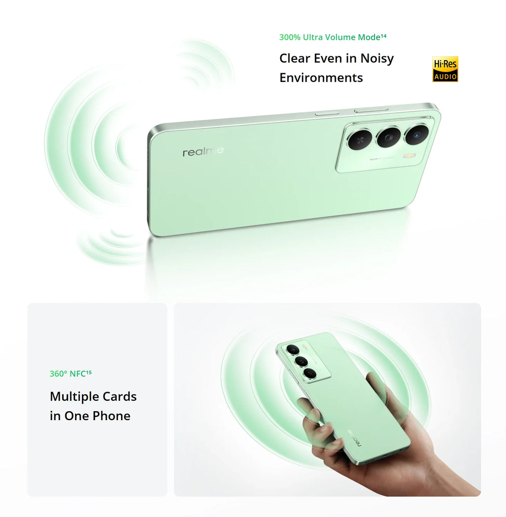 Europe Version realme 14x 5G Smartphone 6.67 inches 120Hz Screen 5000mAh Battery 50MP AI Camera MediaTek Dimensity 6300