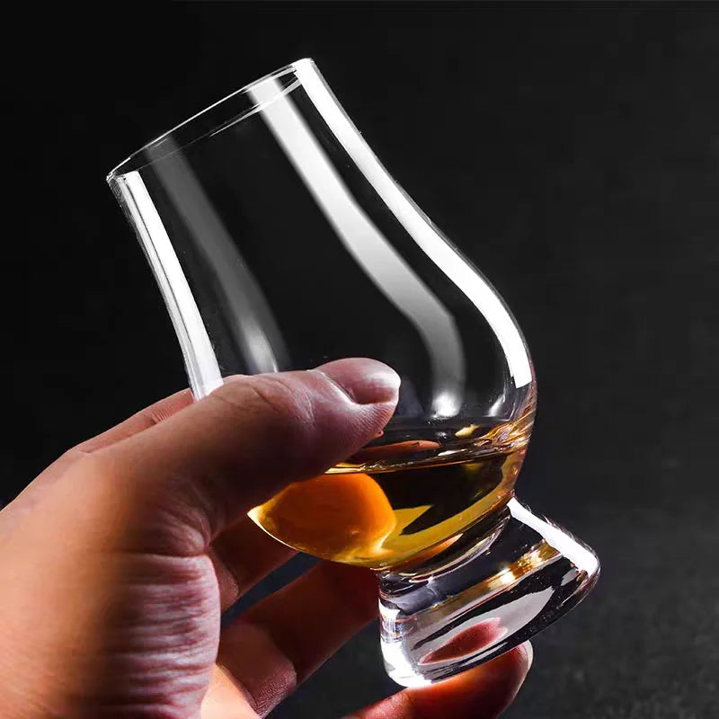 1/2/4/6Pcs Whiskey Glass Cups Scotch Liquor Barware Beer Spirits Wine Glass XO Whiskey Crystal Glass Cup Scotch Liquor Wine Cup