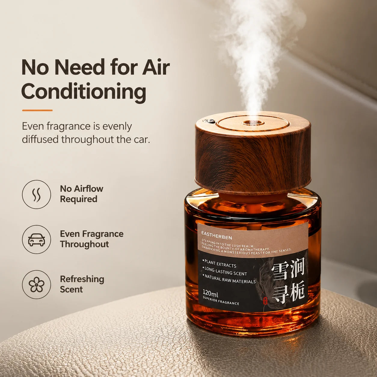 Classic Smart Car Air Freshener Car Perfume High-end Long-lasting Fragrance Car Odor Remover Car Interior Ornament
