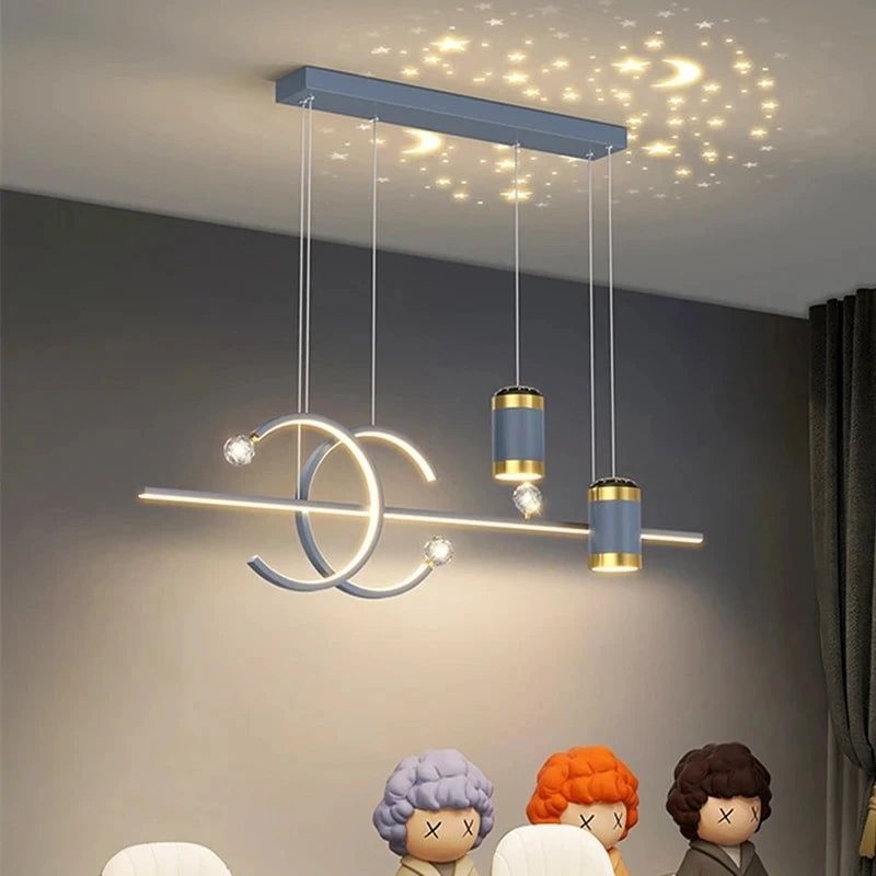 LED Nordic restaurant pendant light dining table light modern minimalist bar coffee shop pendant light home indoor lighting