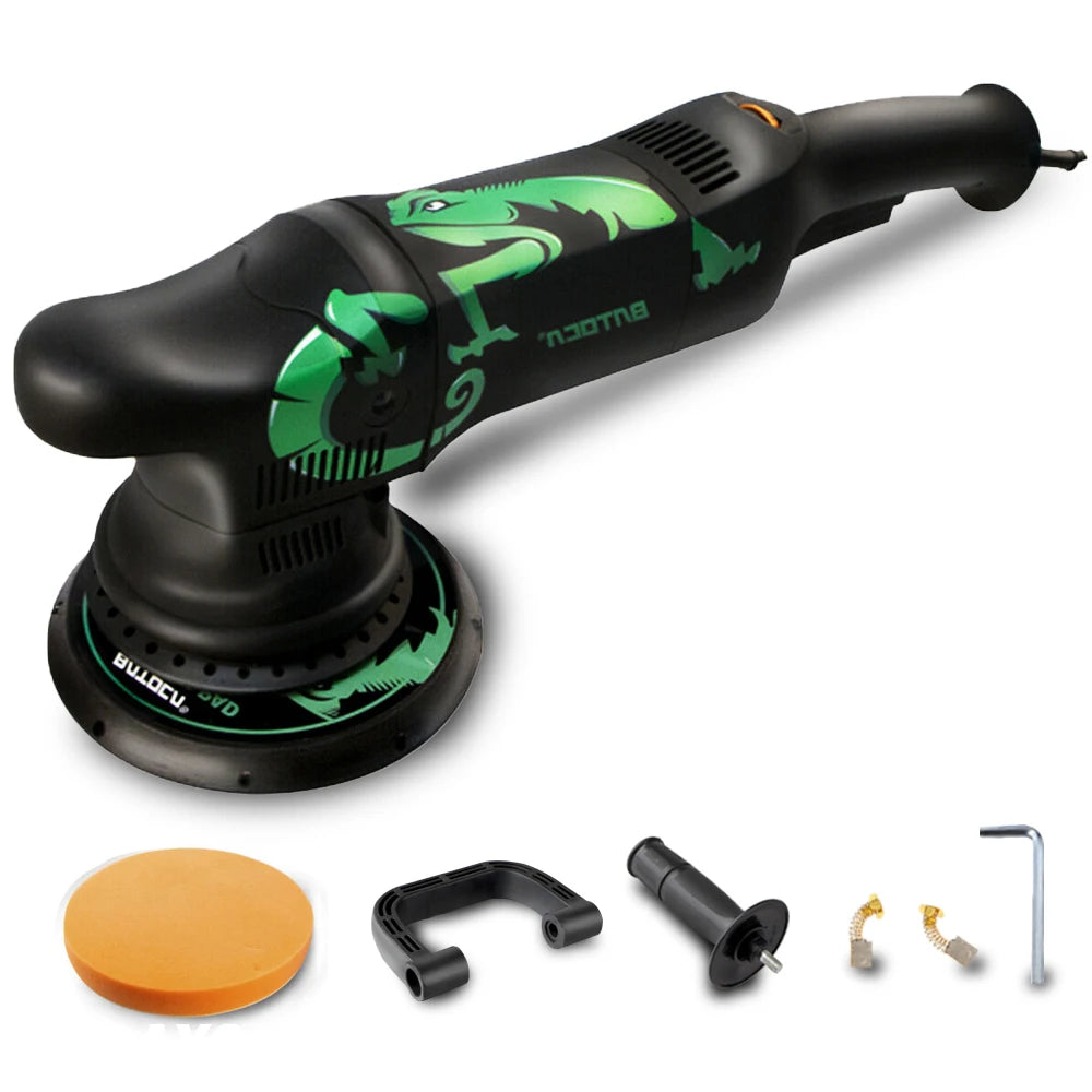 700W Car Polishing Machine DA 5inch 15mm Orbit Dual Action Auto Polisher Variable Speed Sander Buffing Waxing Machine