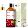 PHATOIL 100ml Fruity Fragrance Oil for Diffuser Candles Making -Coconut & Vanilla Strawberry Lemon Peach Aroma Essential Oils
