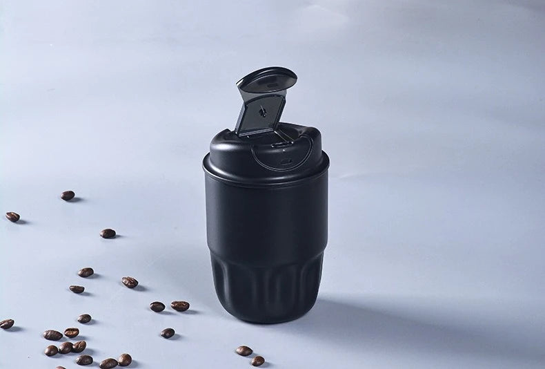 260ML 450ML SUS316 Thermal Coffee Mug Leakproof Portable Travel Tumbler with Lid Stainless Steel Cup for Car Work Hot Cold Drink