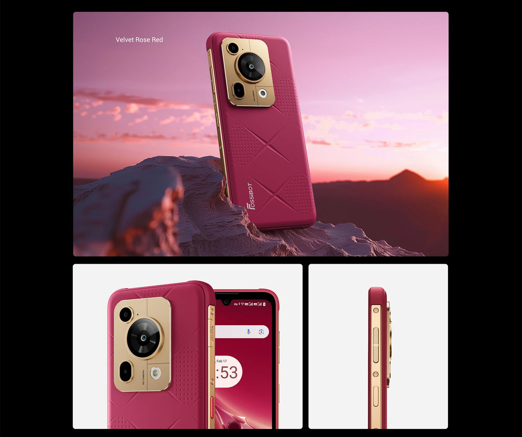 [World premiere] Fossibot F112 PRO 5G Rugged Smartphone 6.88" HD+ 7150mAh 24G(8+16)+256G Mobile Phone Android 14 50MP Cell Phone