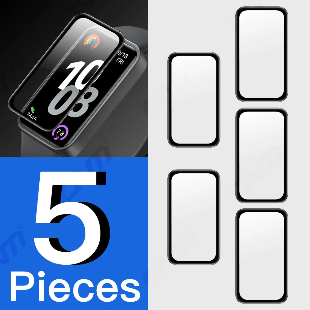 Screen Protector for Huawei Band 10 HD Anti-scratch Full Coverage Protective Film Screen Protector Accessories (Not Glass)