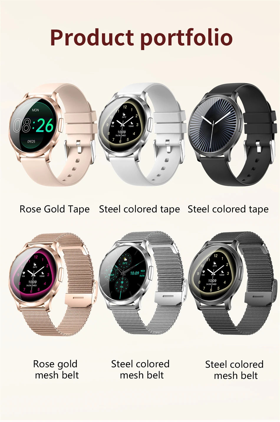 LIGE 2025 Ultra-thin AMOLED Screen Smart Watch Women Sport Fitness Bracelet Custom Watch Face Bluetooth Call Luxury Smartwatch