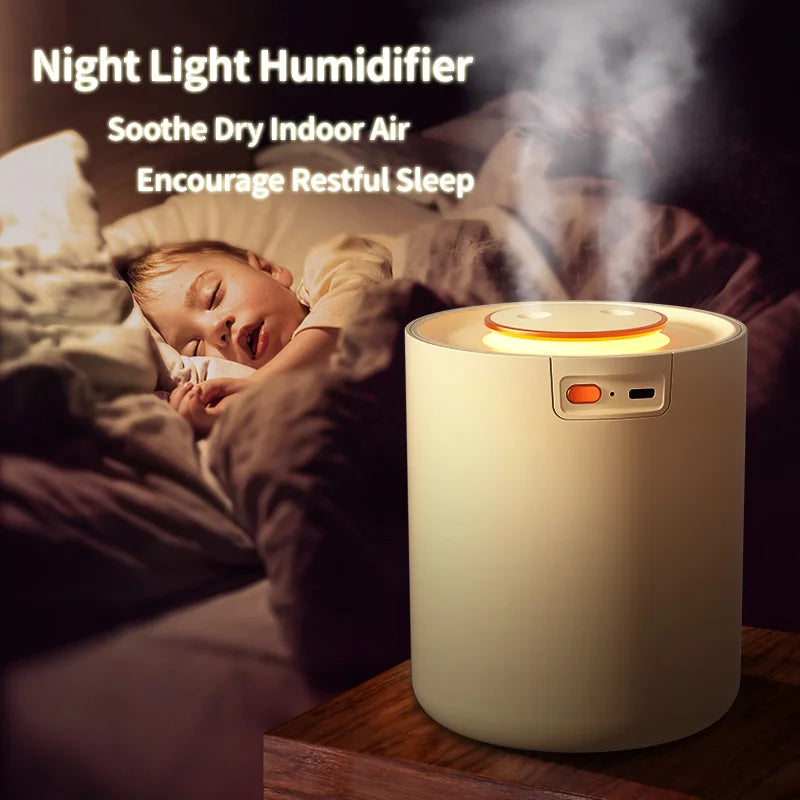 KasyDoff 1500ML Air Humidifier, Professional Home Household Desktop Humidifier, Plant Mist Aroma Diffuser