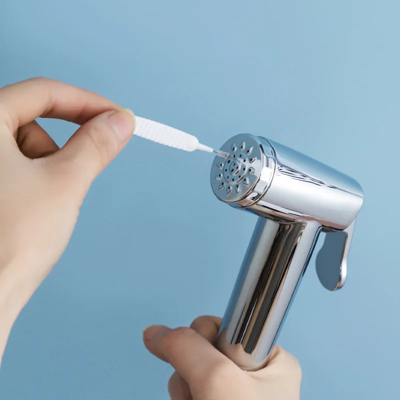 10-500PCS Shower Cleaning Brush Bathroom Micro Nylon Brush Nozzle Anti-blocking Cleaning Tools Bathroom Accessories