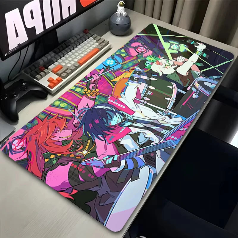 Mouse Pad Gamer Computer Notebook PC D-deltarune Mousepad Kawaii Carpet Laptop Gaming Accessories Keyboard Pad Anime Desktop Mat