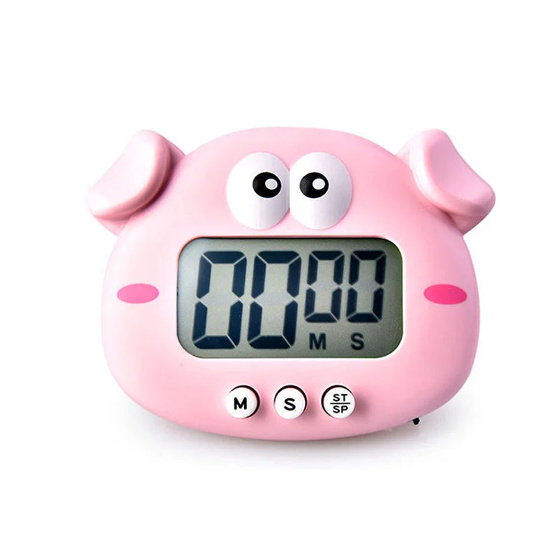 1-99 Minutes Cooking Study Work Timer Reminder For Shop Home Kitchen Gadget Cute Frogs Kitchen Electronic Digital Timer Gift