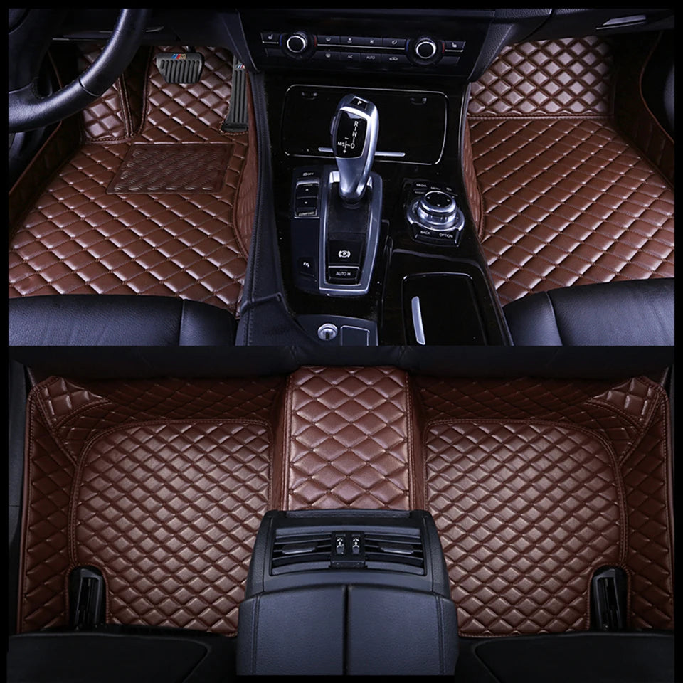 DOODRYER Custom Car Floor Mats For BMW X5 E53 E70 F15 G05 F85 F95 Auto Carpets Foot Coche Accessorie