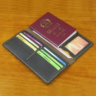 Luxury Handmade 100% Genuine Leather Men Wallet Purse Short Money Clip with Coin Pocket Male Money Bag Multi-Card Wallet Vintage