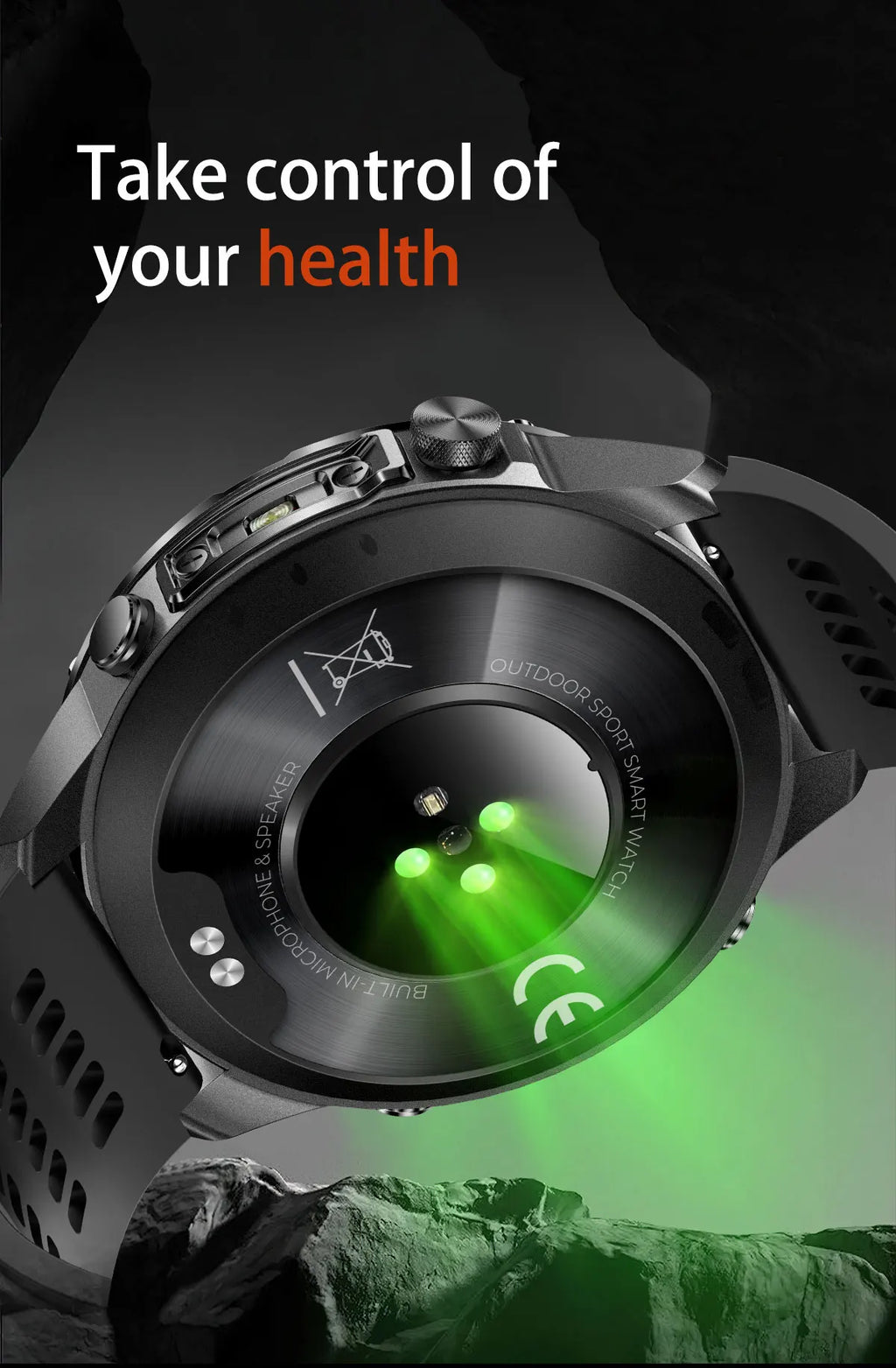 New Offline Map GPS Smart Watch 30meters Swim Waterproof 2GB Memory Bluetooth Call 100+ Sport Fitness Smart Watches For Man 2026