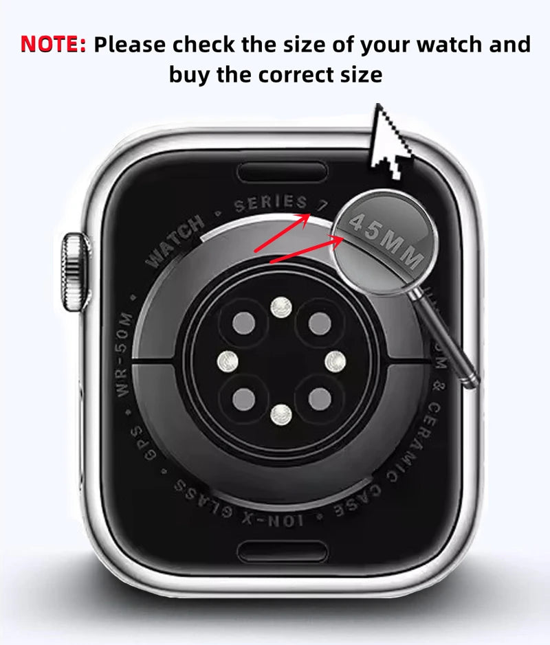 Tempered glass+Case for Apple Watch 46mm 44mm 45mm 41mm 40mm 42mm Screen Protector for iwatch series 10 9 8 7 6 SE 5 Accessories