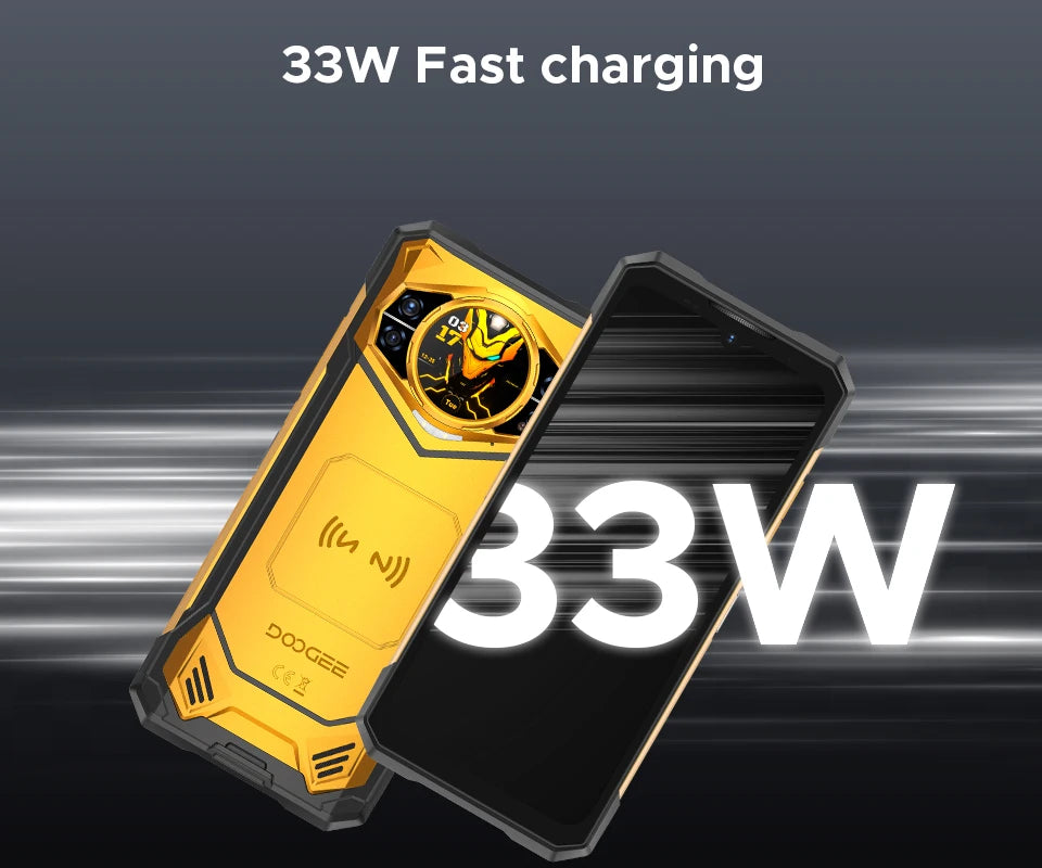 World Premiere DOOGEE S200 X 5G Rugged Phone 12+512GB Smartphone 6.72” FHD+120Hz IPS screen Dimensity 7050 10100mAh battery 33W