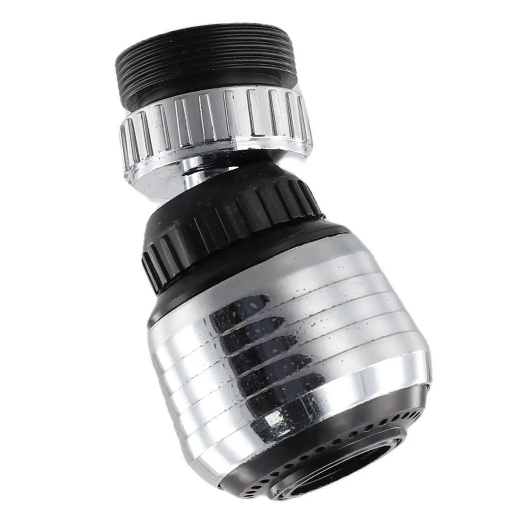 Kitchen Stainless Steel Faucet Sprinkler Water-saving Device Lengthening Rotating Splash Proof Sprinkler Spray Extender Bubbler