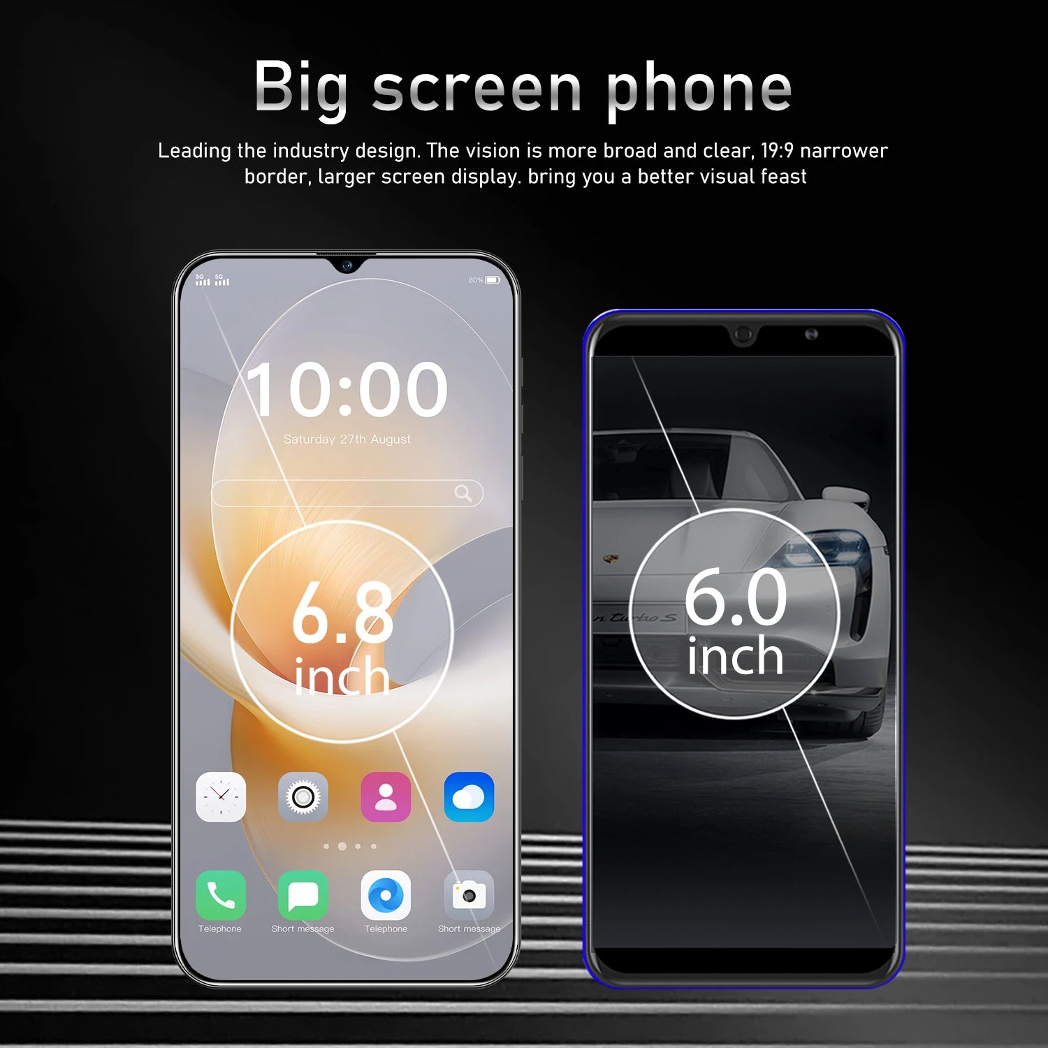 2026 global version High Quality X8 Pro original intelligent 4G 5G dual card dual standby system 6800mAh battery