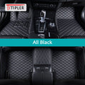 TITIPLER Custom Car Floor Mats For Ford Fiesta Auto Carpets Foot Coche Accessorie