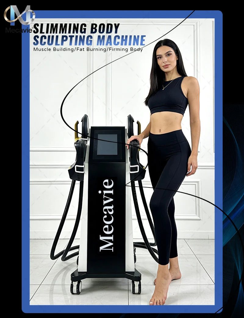 2026NEW MECAVIE 15 T 6500W Body Sculpt Weight Lose EMS body Muscle Stimulate body Slimming Sculpting Fat Reduction Machine