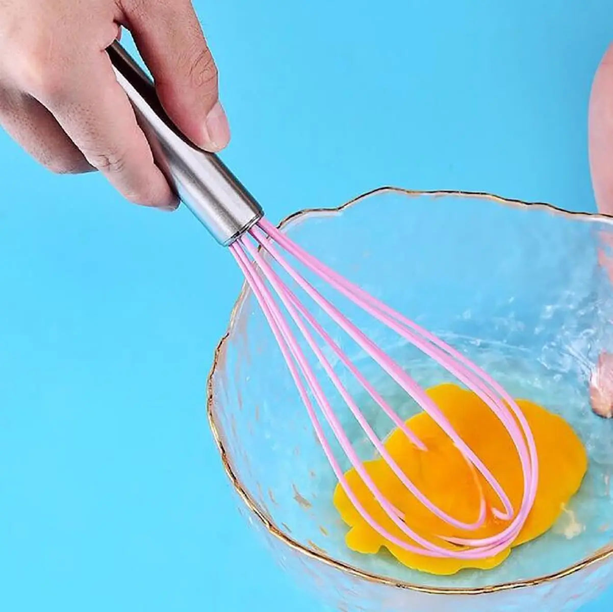 5 Pieces Cooking Utensils Silicone Baking Set Cooking Utensils Rubber Kitchen Utensils Baking Cooking Mixing Tools