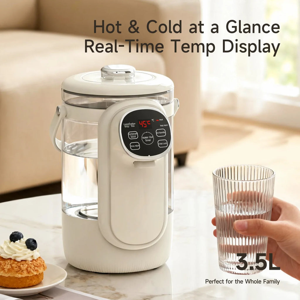 3.5L Electric Kettle Automatic Keep-Warm Electric Pot 12-level Temperature Adjustment Water Kettle Multifunction Water Dispenser