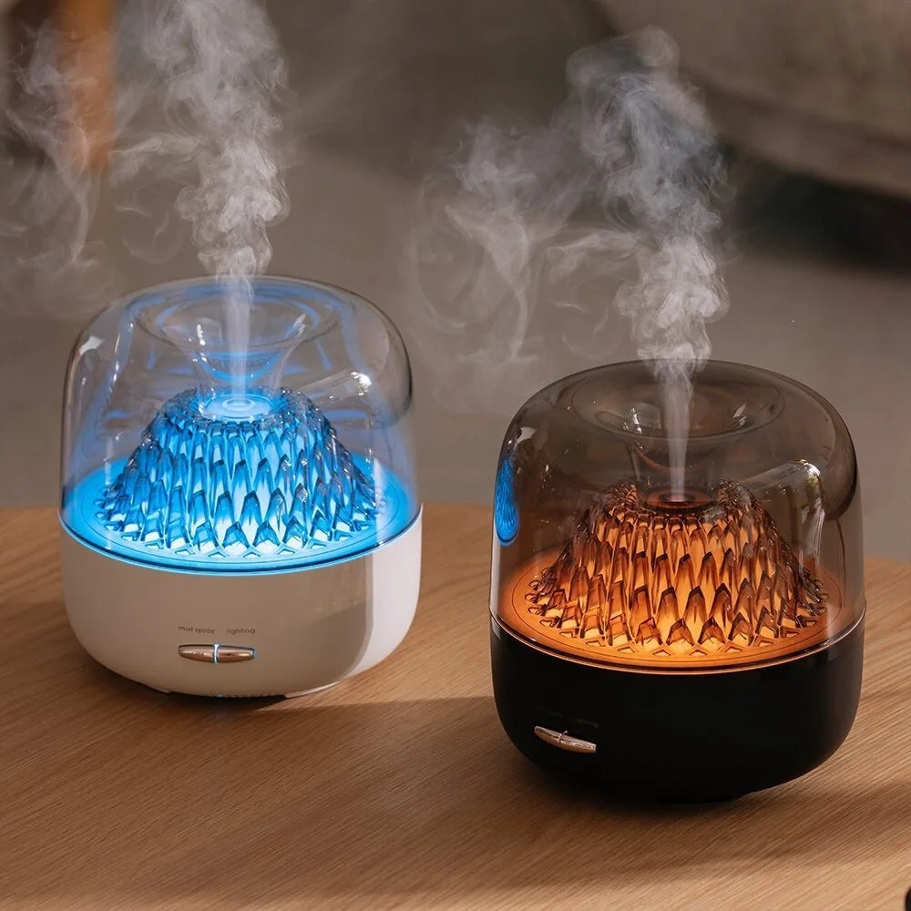 Aroma Diffuser Humidifier, Mist & Scent Dispenser with Adjustable 7-Color Lights, Ambient Lamp for Home Bedroom, Ideal Gift