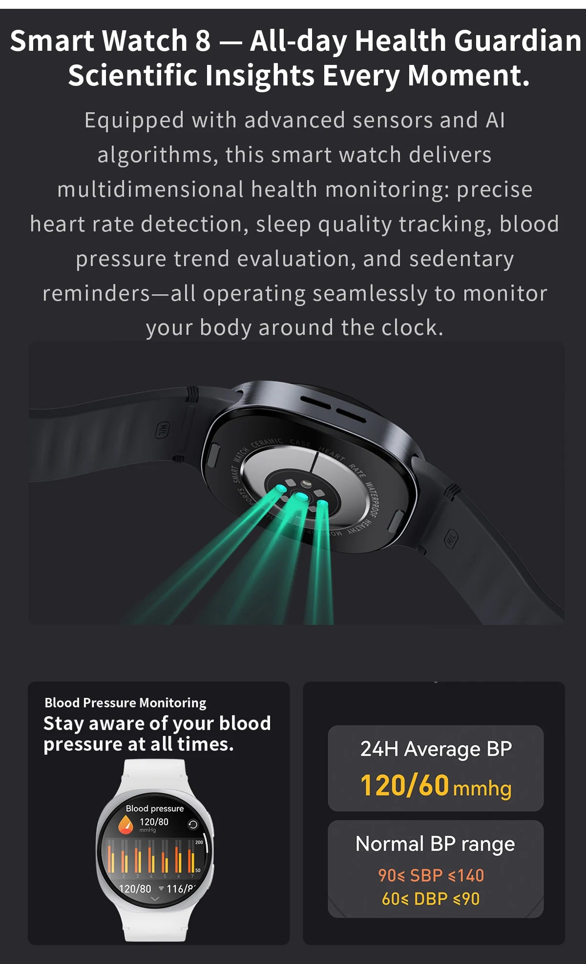 2026 New classic 8 Women SmartWatch GPS Track Sport Heart Rate Bluetooth Call IP68 Waterproof Men Smart watch For Android IOS